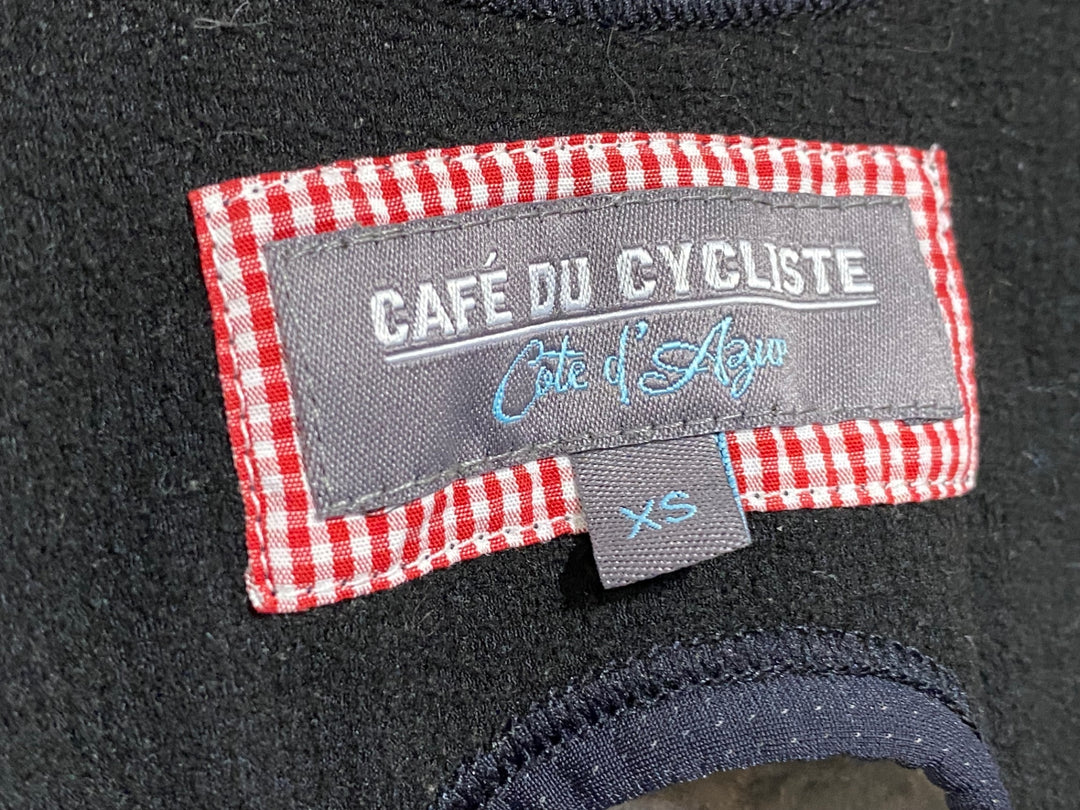 JO790 カフェドシクリステ Cafe du Cycliste ビブタイツ 黒 S 裏起毛