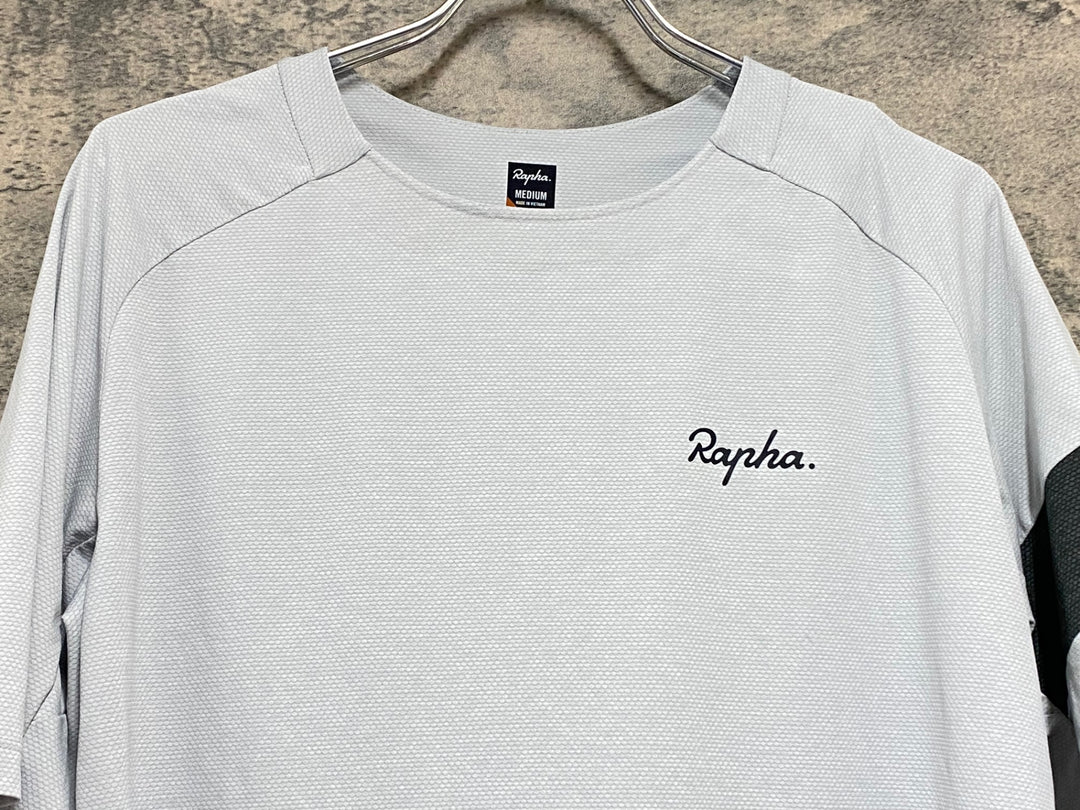 KA634 ラファ Rapha TRAIL TECHNICAL T-SHIRT 半袖 Tシャツ グレー M