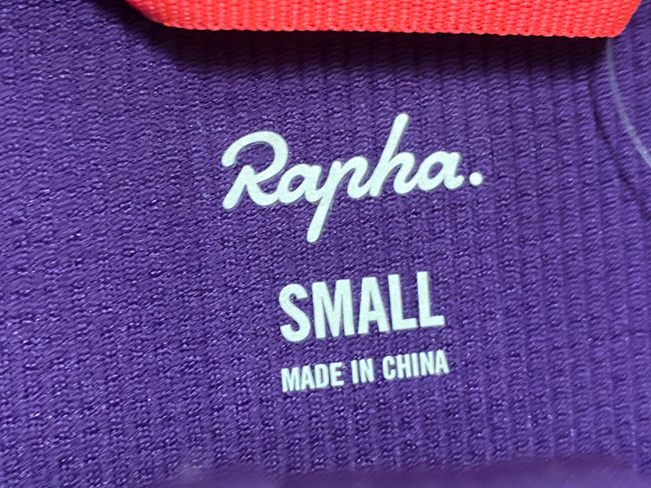 KH992 ラファ Rapha BREVET LIGHTWEIGHT JERSEY 半袖 サイクルジャージ 紫 S