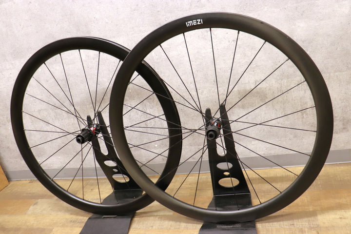IMEZI DTSWISS 240ハブ カーボン チューブレス ホイールセット シマノ12/11S 19C【さいたま浦和店】