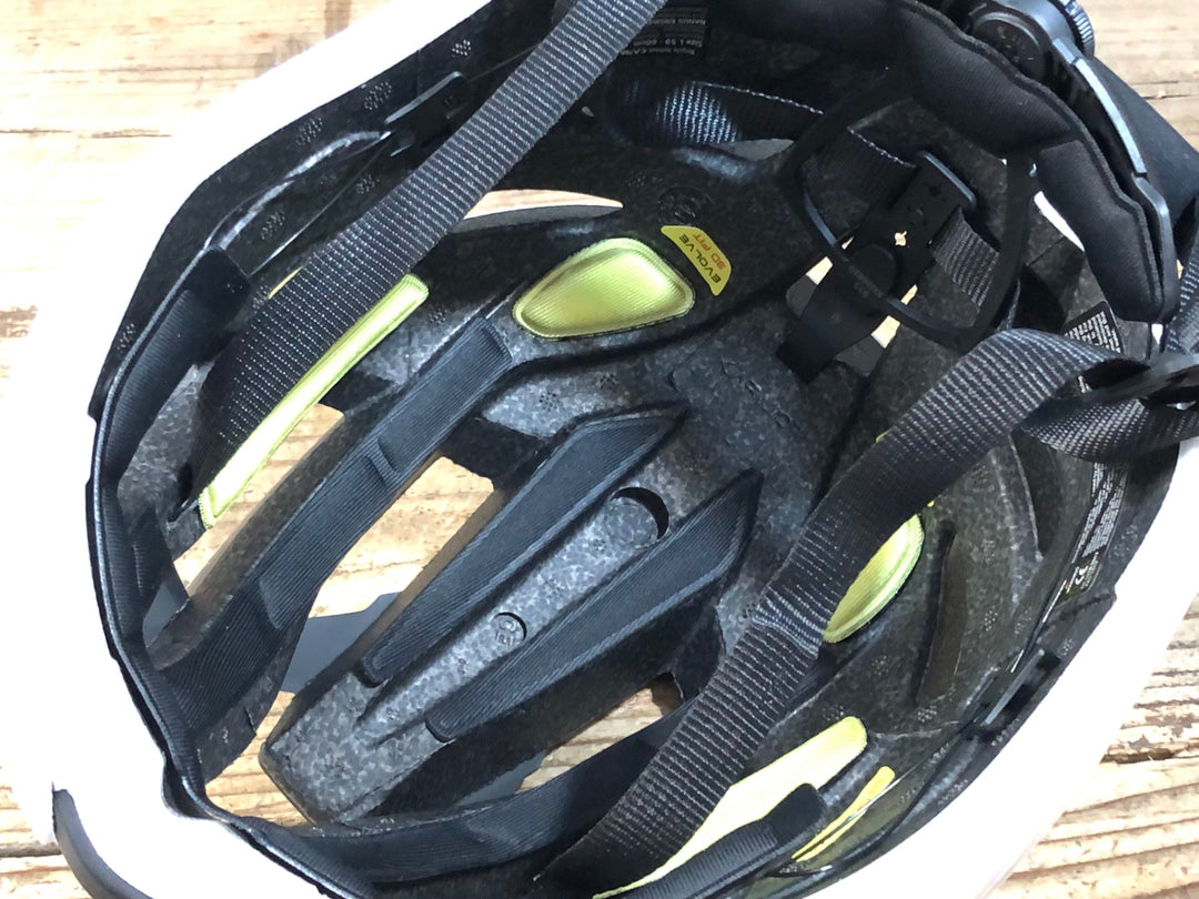 KJ221 カーマ― KARMOR Veliant ヘルメット L 59-60cm 白 2024/11製造