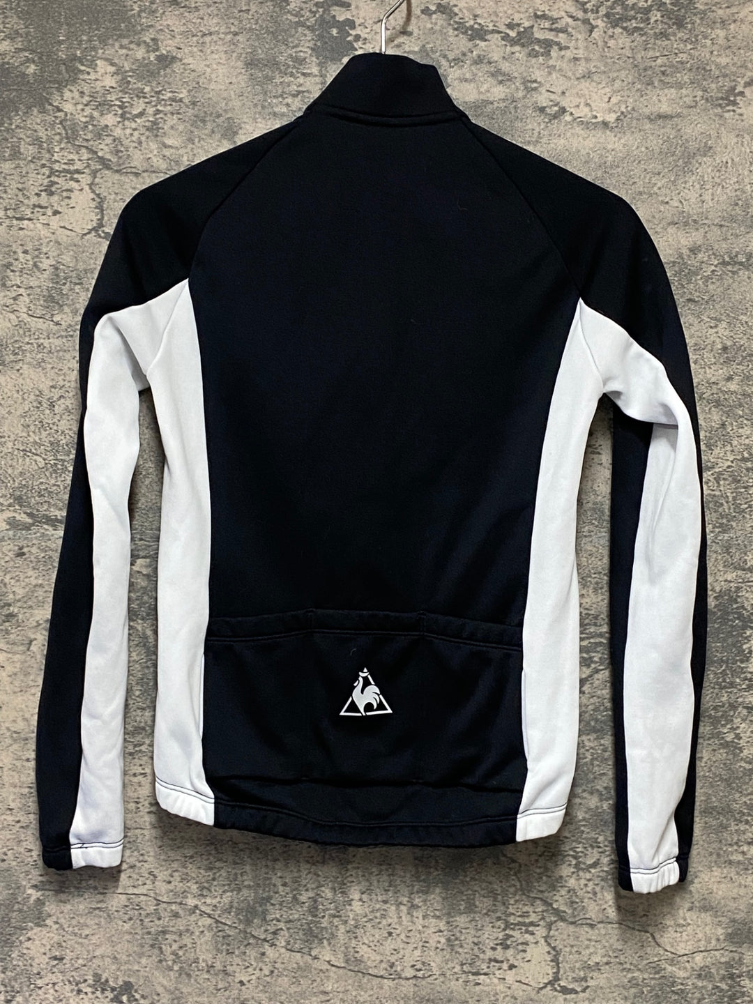 KN727 ルコックスポルティフ le coq sportif 長袖 サイクルジャージ 黒 S レディース 裏起毛