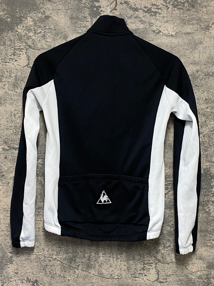 KN727 ルコックスポルティフ le coq sportif 長袖 サイクルジャージ 黒 S レディース 裏起毛