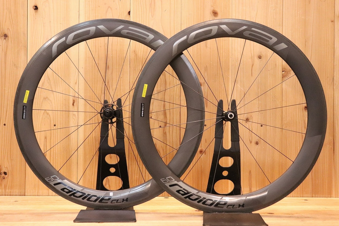 ロヴァール ROVAL ラピーデ RAPIDE CLX 60 カーボン クリンチャー ホイールセット シマノ 11S/12S 【芦屋店】