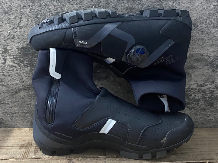 KL097 ノースウェーブ NORTH WAVE CELSIUS XC GTX ビンディングシューズ 黒 EU40 2穴
