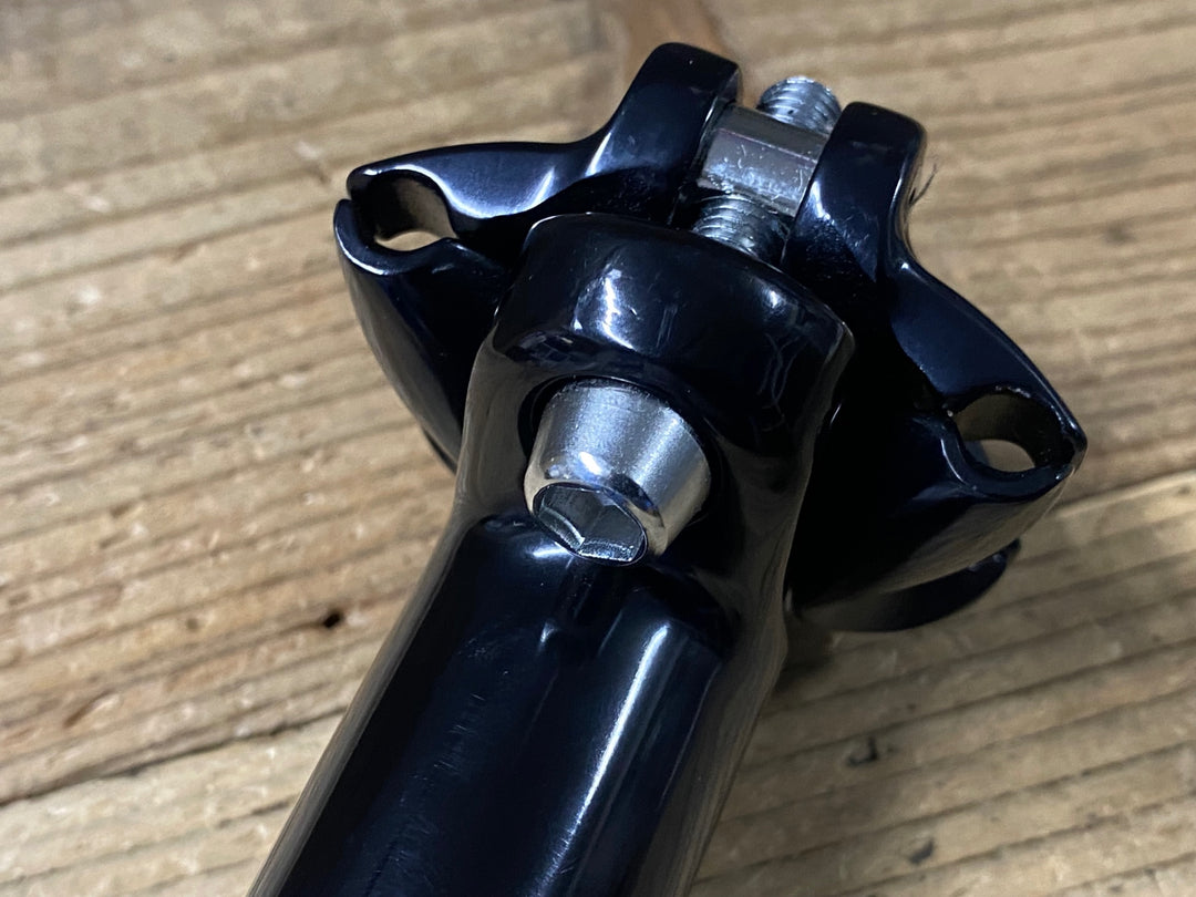 KJ492 シムワークス SIM WORKS by NITTO Froggy アルミ シートポスト 黒 300mm Φ27.2 0mm