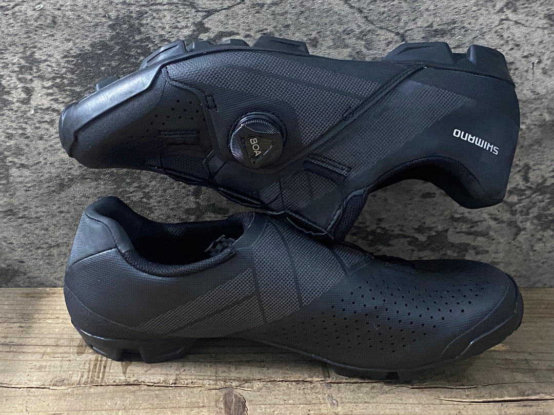 KC956 SHIMANO XC3 SH-XC300M L01 S ビンディングシューズ 2穴 BOA 黒 EU40