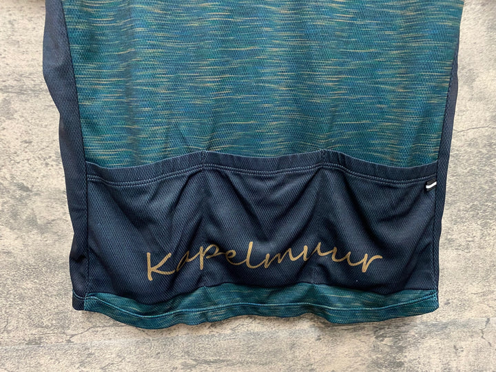 JR107 カペルミュール KAPELMUUR × L-Breath 半袖 サイクルジャージ 緑 XL