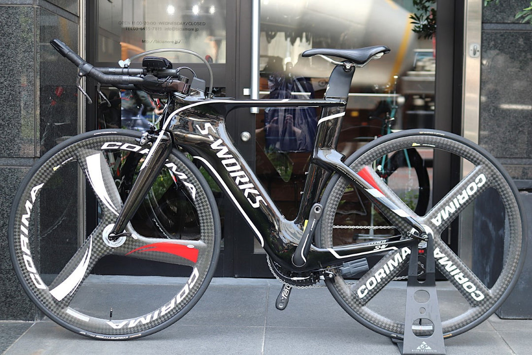 スペシャライズド SPECIALIZED S-WORKS シヴ SHIV 2012 Sサイズ シマノ デュラエース 7970 10S カーボン トライアスロン TTバイク 【東京南麻布店】