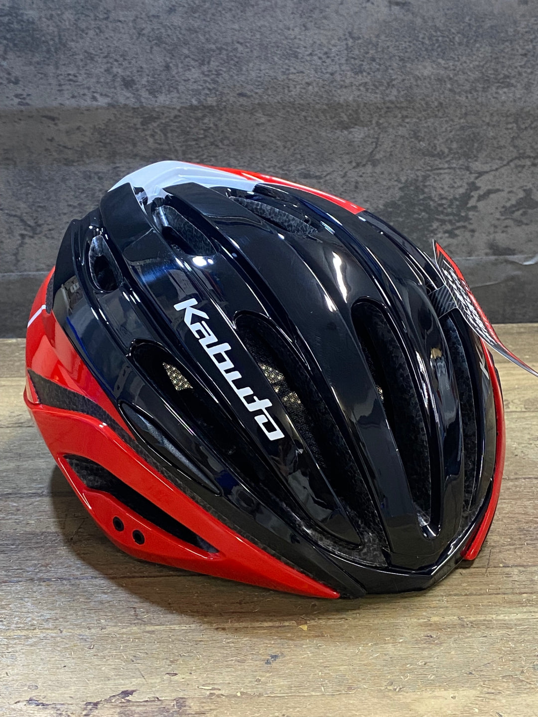 KL339 カブト kabuto REZZA 2 ヘルメット 黒 赤 XL/XXL 2023/6製造