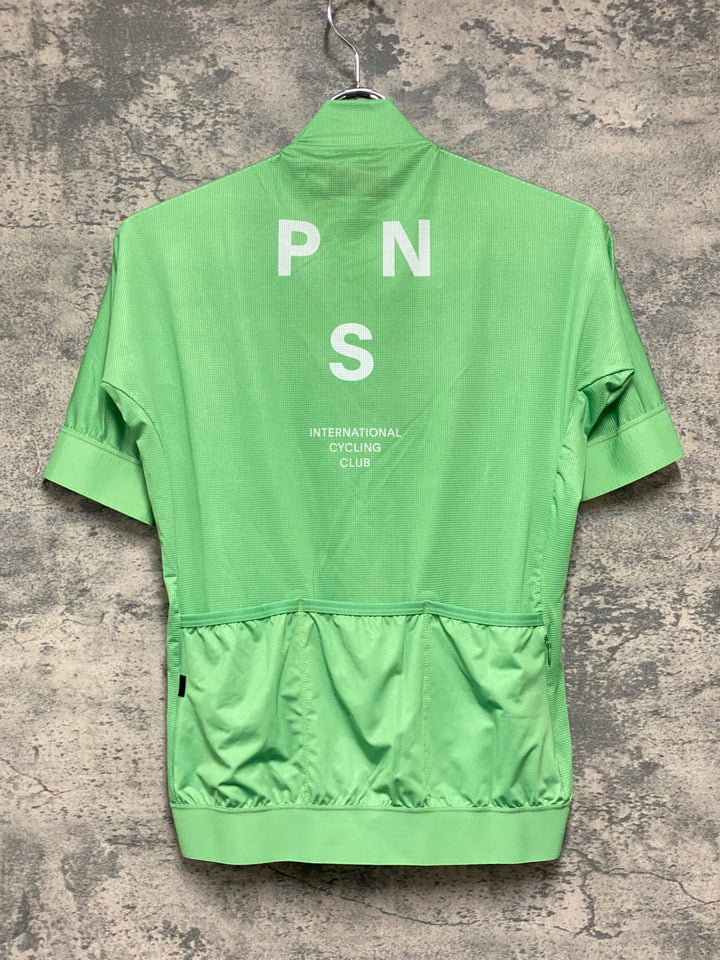 KJ280 パスノーマルスタジオ PAS NORMAL STUDIOS Mechanism Jersey 半袖 サイクルジャージ 緑 L