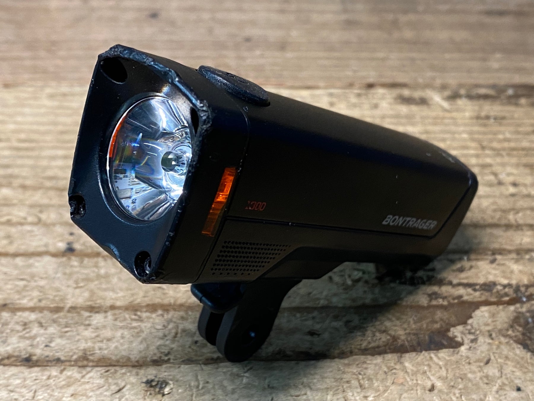 JM176 ボントレガー BONTRAGER ION PRO RT フロントライト 黒 点灯確認