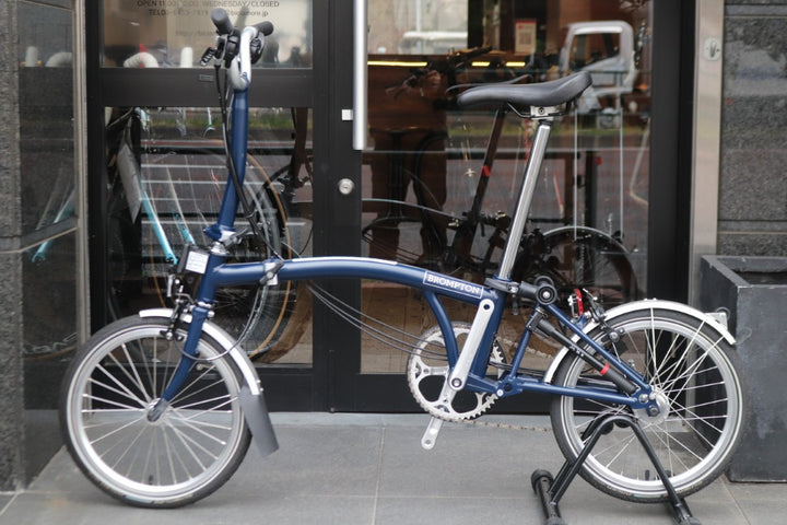 ブロンプトン BROMPTON M6L 2019モデル Tempest Blue ミニベロ 折り畳み小径車 【東京南麻布店】