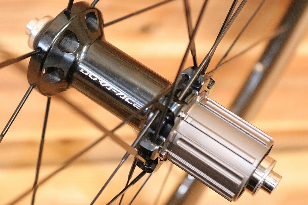 シマノ SHIMANO デュラエース DURA-ACE WH-9000-C50-TU シマノ 11S/12S カーボン チューブラー ロードバイク ホイールセット 【広島店】