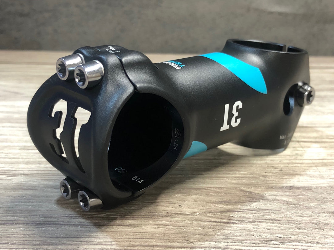 JQ550 3T ARX 2 TEAM アルミステム 黒青 Φ31.8 OS 80mm 6°