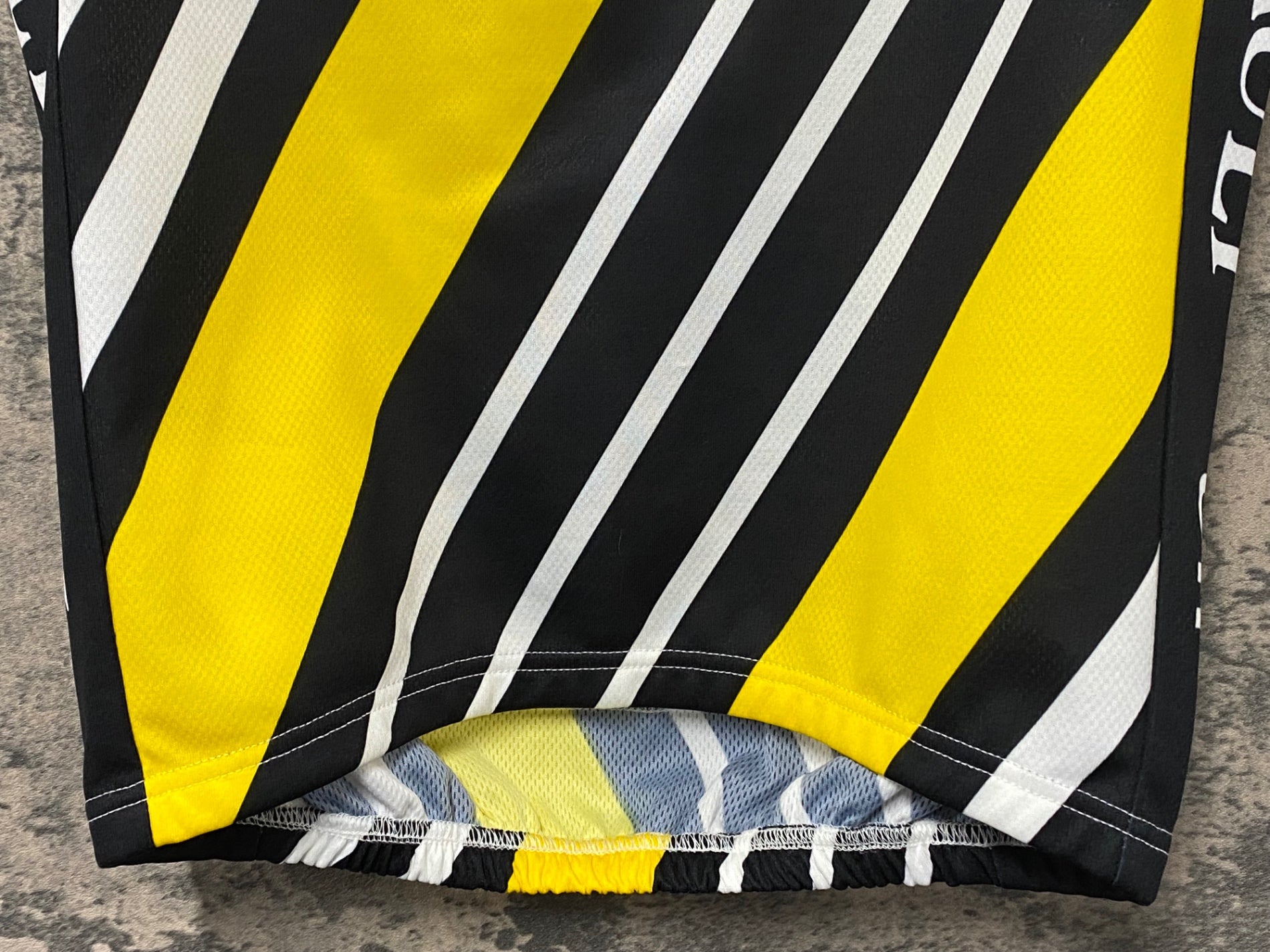 JG893 アソス assos 半袖サイクルジャージ 白黄 XS RENAULT elf