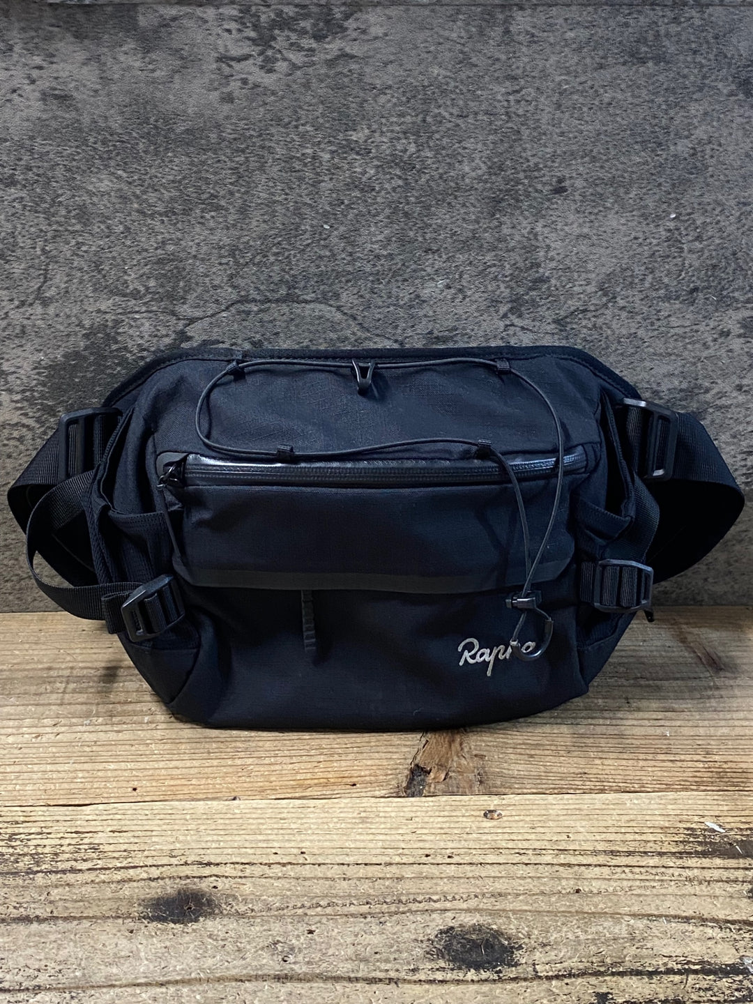 KG663 ラファ Rapha TRAIL HIP PACK ウェストポーチ 黒 汚れ