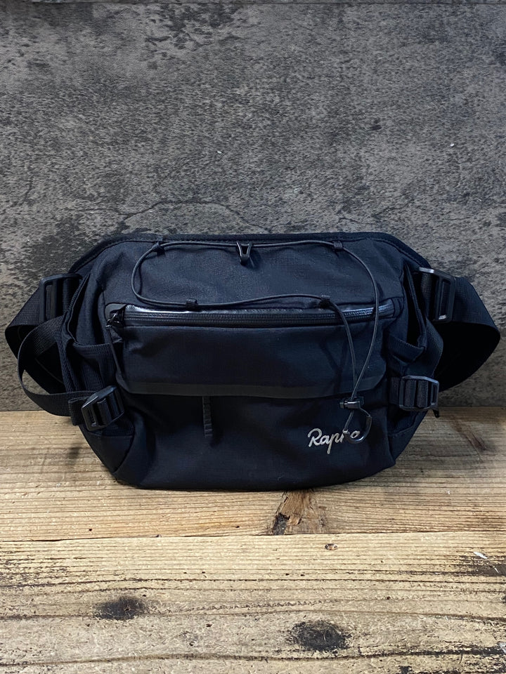 KG663 ラファ Rapha TRAIL HIP PACK ウェストポーチ 黒 汚れ