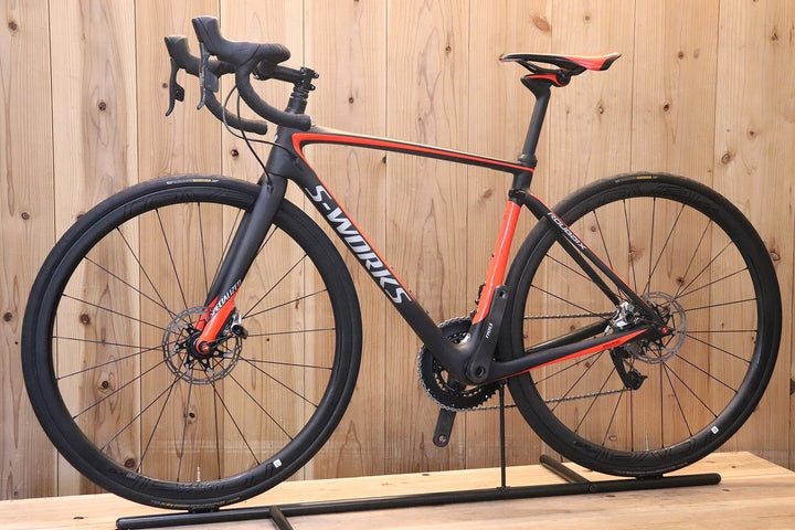 スペシャライズド SPECIALIZED エスワークス ルーベ S-WORKS ROUBAIX DISC 2018年モデル 52サイズ スラム レッド E-TAP HRD 11S カーボン ロードバイク 【芦屋店】