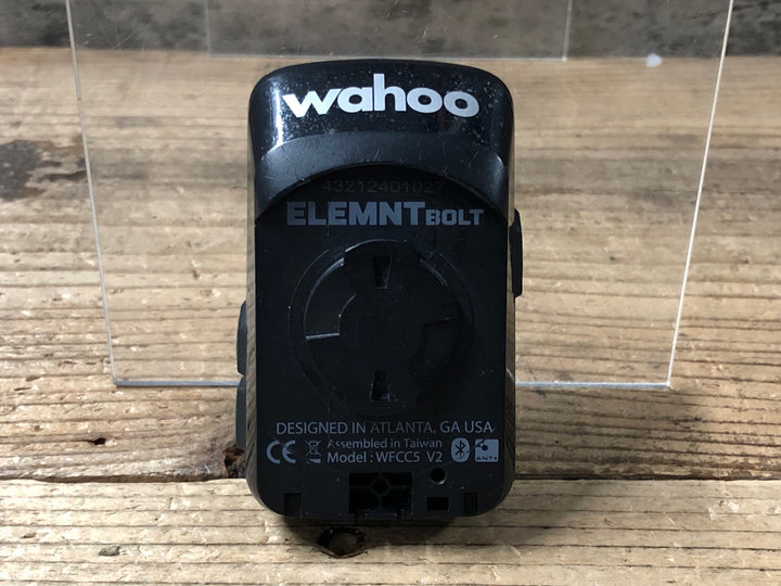 JV353 ワフー WAHOO ELEMENT BOLT サイクルコンピューター WFCC5 V2