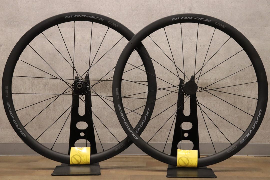 シマノ SHIMANO デュラエース DURA-ACE WH-R9270-C36-TL カーボン チューブレスレディ シマノ12S ホイールセット 【さいたま浦和店】