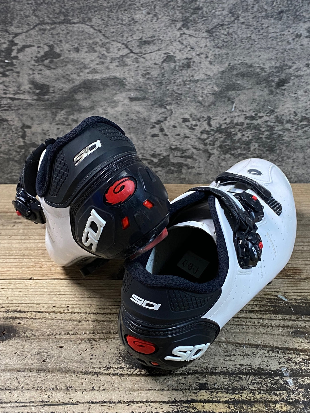JW174 シディ SIDI ERGO5 MEGA ビンディングシューズ 白 EU43 3穴