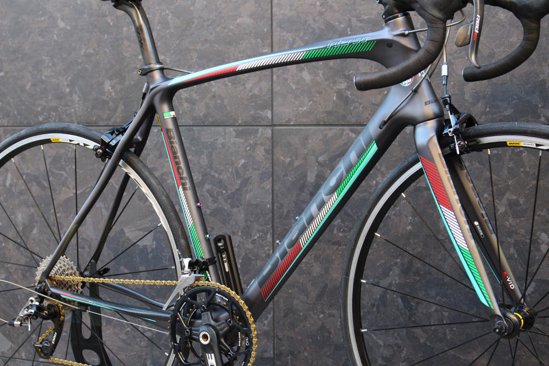 ビアンキ BIANCHI インテンソ INTENSO 130周年モデル 2016 57サイズ スラム レッド MIX 11S カーボン ロードバイク 【福岡店】
