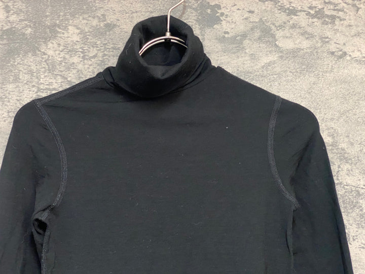 JX653 ラファ Rapha WOMEN'S WINTER BASE LAYER ハイネック 長袖 ベースレイヤー 黒 XXS メリノ