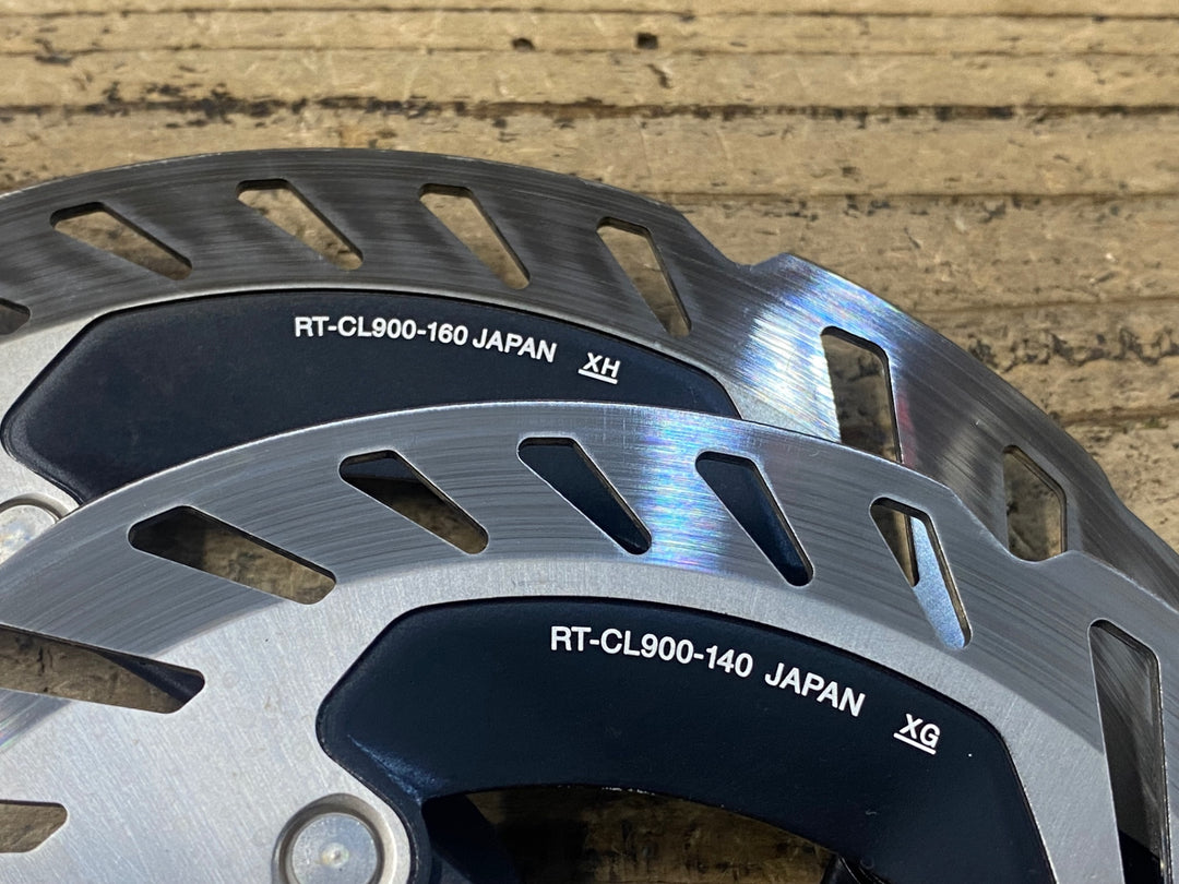 KI628 シマノ SHIMANO デュラエース DURA-ACE RT-CL900 ディスクブレーキローター 2枚セット Φ160/140 1.7mm
