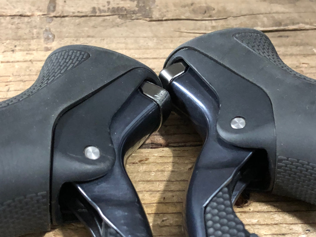 KG494 シマノ SHIMANO アルテグラ ULTEGRA ST-6870 STIレバー 左右セット 動作確認済 ※クランプバンド欠品