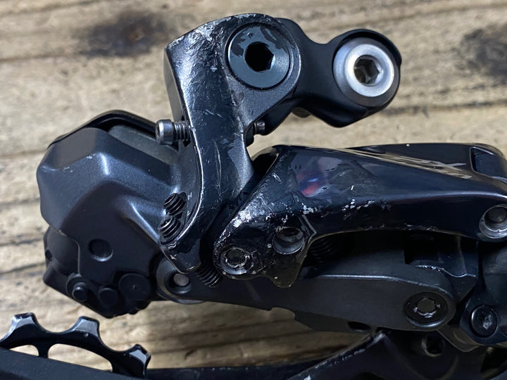 JE049 シマノ SHIMANO アルテグラ ULTEGRA RD-RX805 リアディレイラー GS Di2 TOKENプーリー 動作確認済 ※タッチアップ痕
