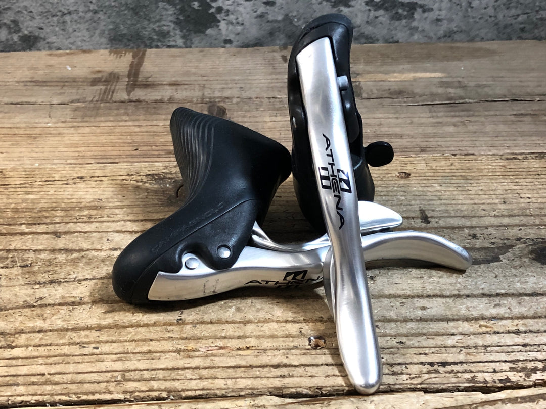 KH741 カンパニョーロ CAMPAGNOLO アテナ ATHENA EP11ATC エルゴパワー 2x11S シルバー