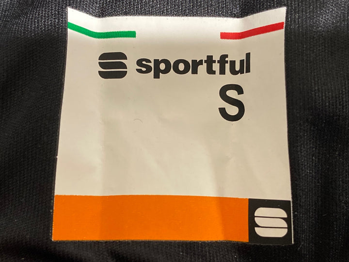 KI164 スポーツフル sportful 半袖 サイクルジャージ 黒 S