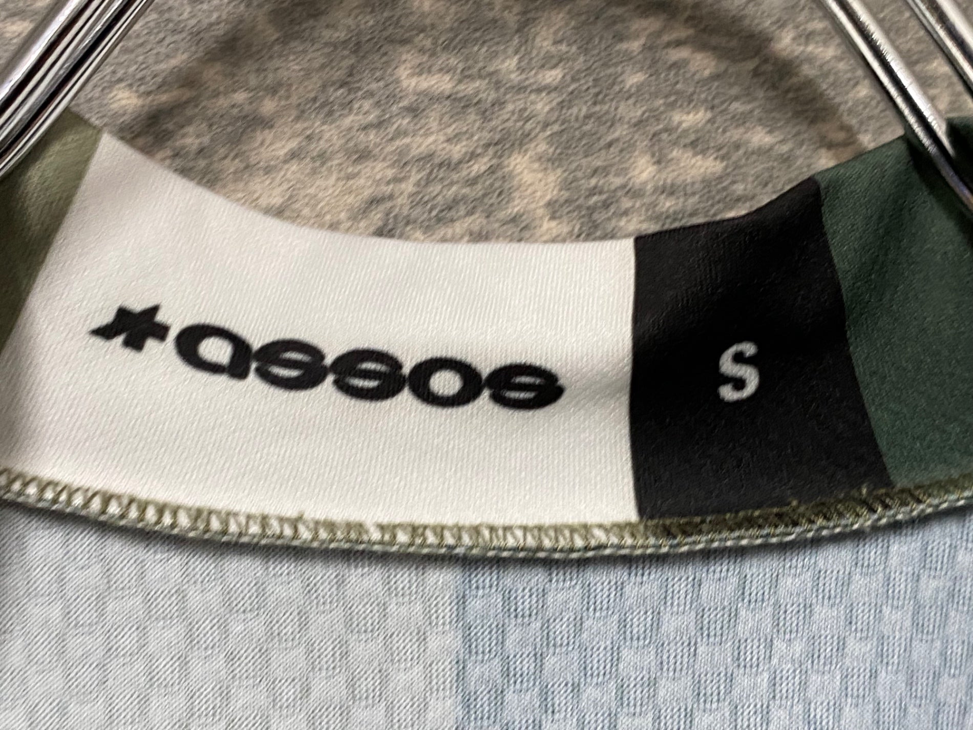 JI976 アソス assos MILLE GT EVO 半袖 サイクルジャージ 緑 S ほつれ