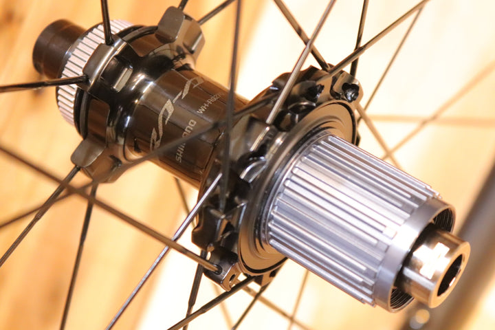 未走行品！ シマノ SHIMANO デュラエース DURA-ACE WH-R9270-C36-TL 12S 21C カーボン チューブレス ロードバイク ホイールセット 【広島店】