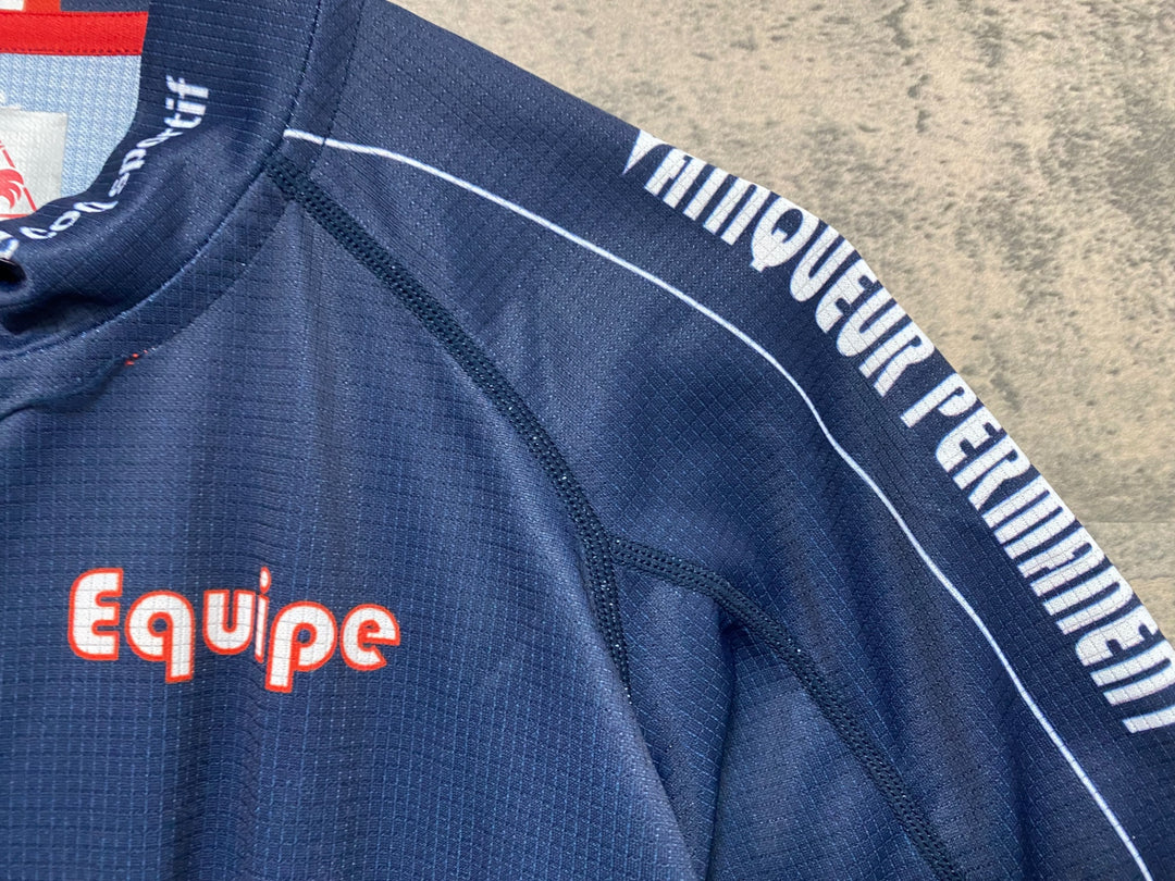 JV248 ルコックスポルティフ le coq sportif 半袖 サイクルジャージ L