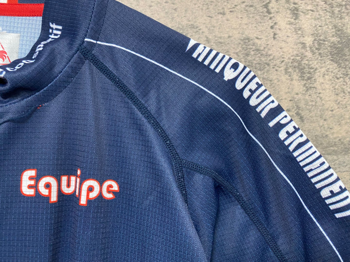 JV248 ルコックスポルティフ le coq sportif 半袖 サイクルジャージ L