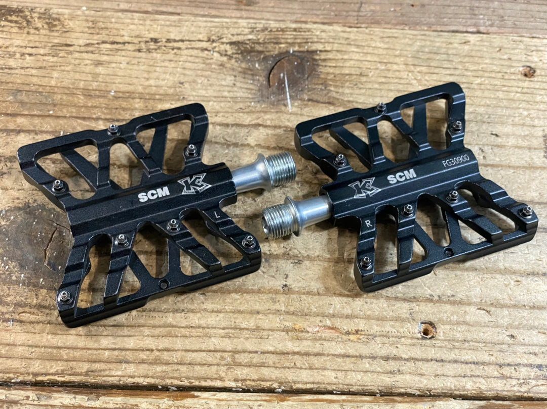 JZ280 KCNC アクティベート KPED12 フラットペダル 黒