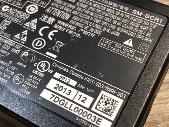 JU544 シマノ SHIMANO SM-BCR1 バッテリーチャージャー Di2 動作確認済