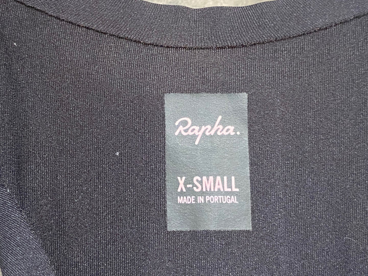JX640 ラファ Rapha SOUPLESSE THERMAL BIB SHORTS ビブショーツ 黒 レディース S 裏起毛
