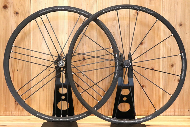 カンパニョーロ CAMPAGNOLO シャマル ミレ SHAMAL MILLE アルミ クリンチャー ホイールセット シマノ 11S ナローリム 15C 【芦屋店】