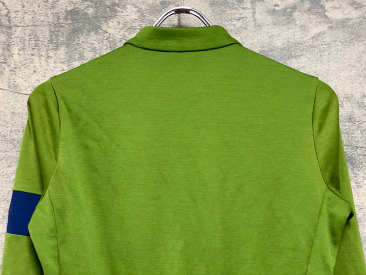 JJ275 ラファ Rapha CLASSIC LONG SLEEVE JERSEY 長袖サイクルジャージ 緑 XS