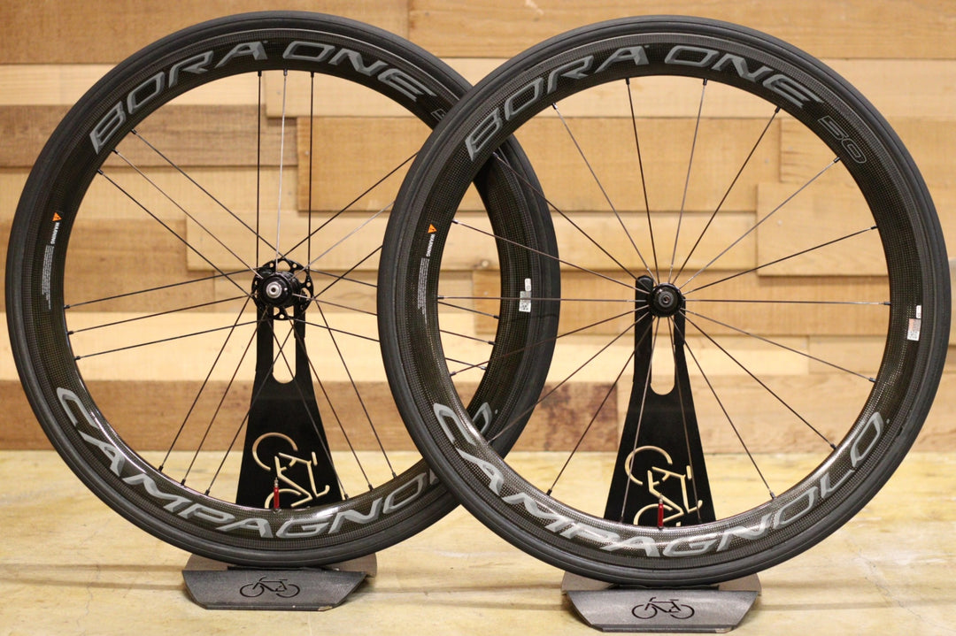 カンパニョーロ Campagnolo ボーラワン BORA ONE 50 カーボン チューブラー ホイールセット シマノ12/11S 【立川店】