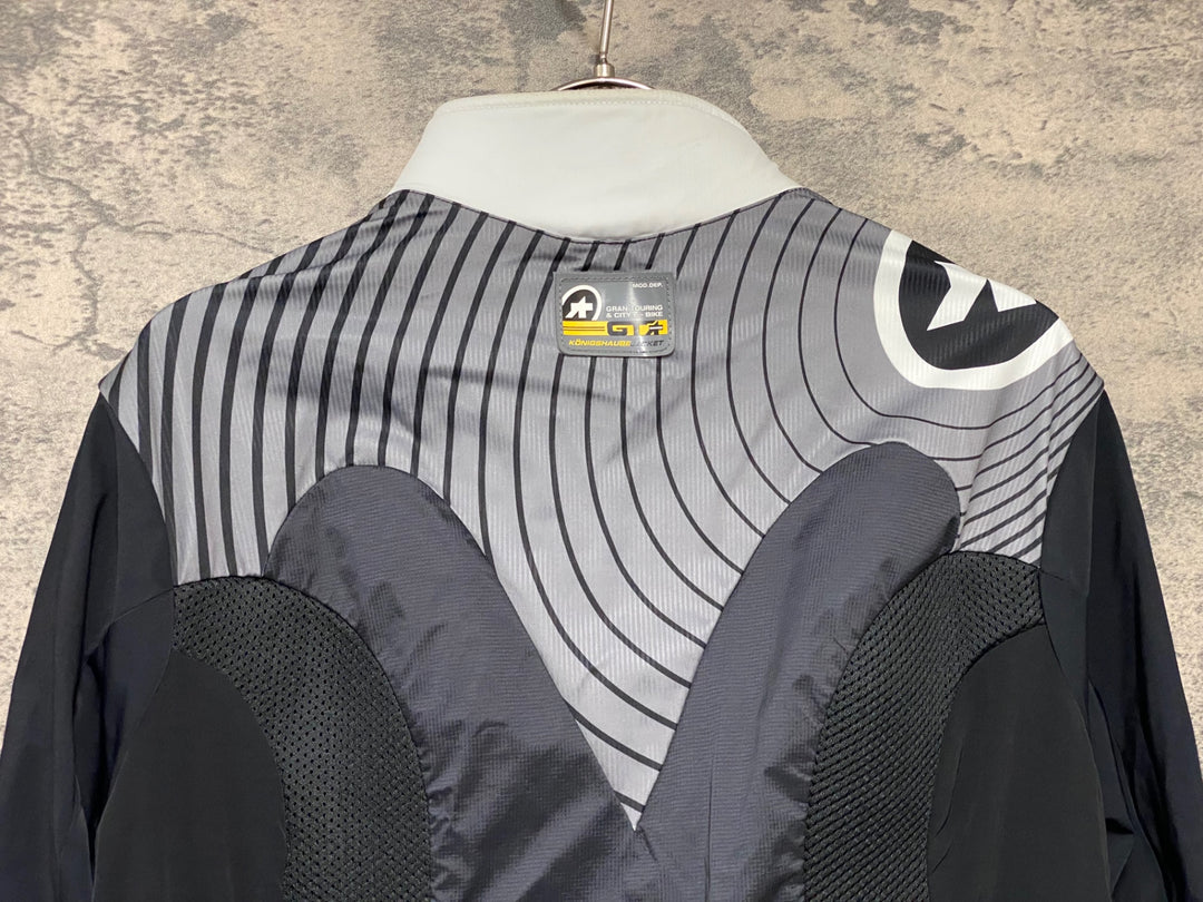 JL092 アソス assos GT ASSOS KOENIGSHAUBE JACKET 長袖 サイクルジャケット 黒 S