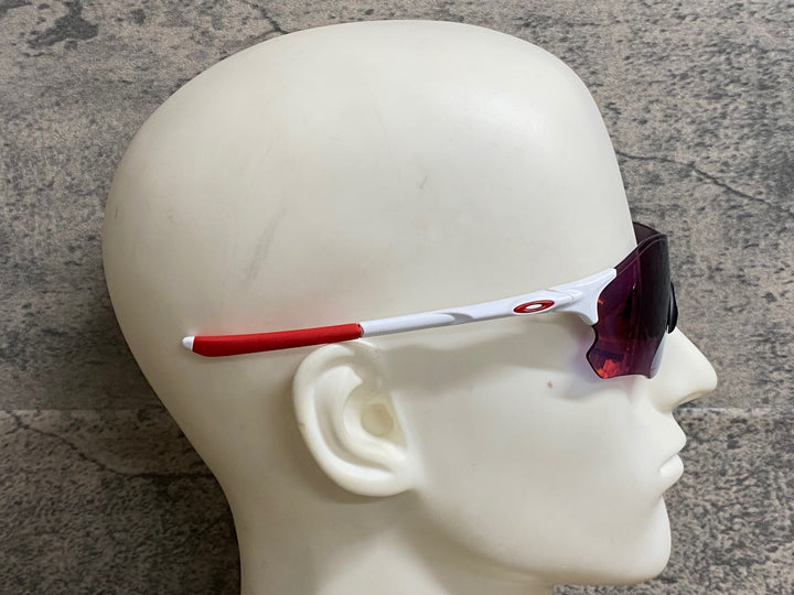 KC432 オークリー OAKLEY EV ZERO サングラス アイウェア 白赤 PRIZM ROAD ※レンズ傷