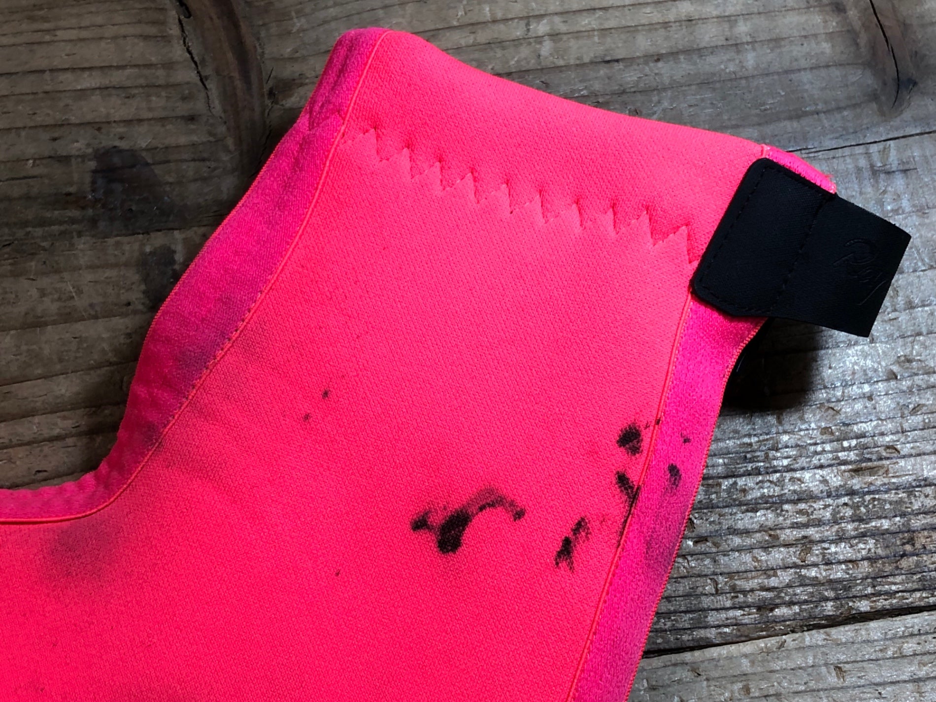 JV510 ラファ Rapha OVERSHOES シューズカバー ピンク S 汚れあり