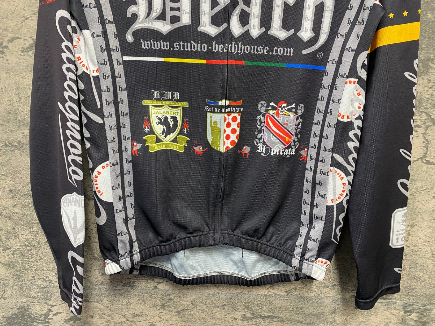 JT533 パンダーニ Pandani 長袖 サイクルジャージ 黒 M – BICI AMORE