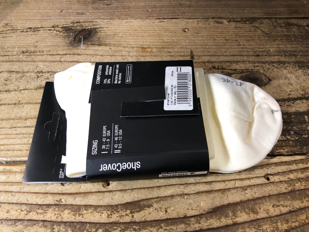 JQ211 アソス assos shoeCover シューズカバー 白 2