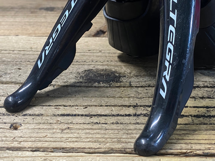 KI716 シマノ SHIMANO アルテグラ ULTEGRA ST-R8020 STIレバー 2x11S 油圧 ※右STIの軽微な割れと、錆あり