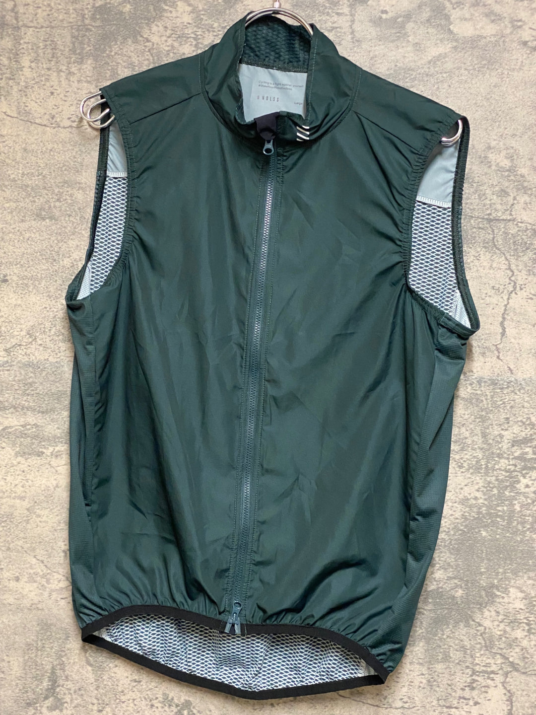 KD763 エンドレス NDLSS サイクルベスト ジレ 緑 L